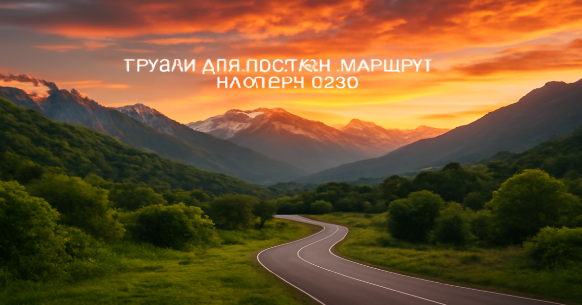 Stunning landscape of Georgia for 'Грузия для россиян: маршрут и советы 2026', showcasing mountains and a scenic road.