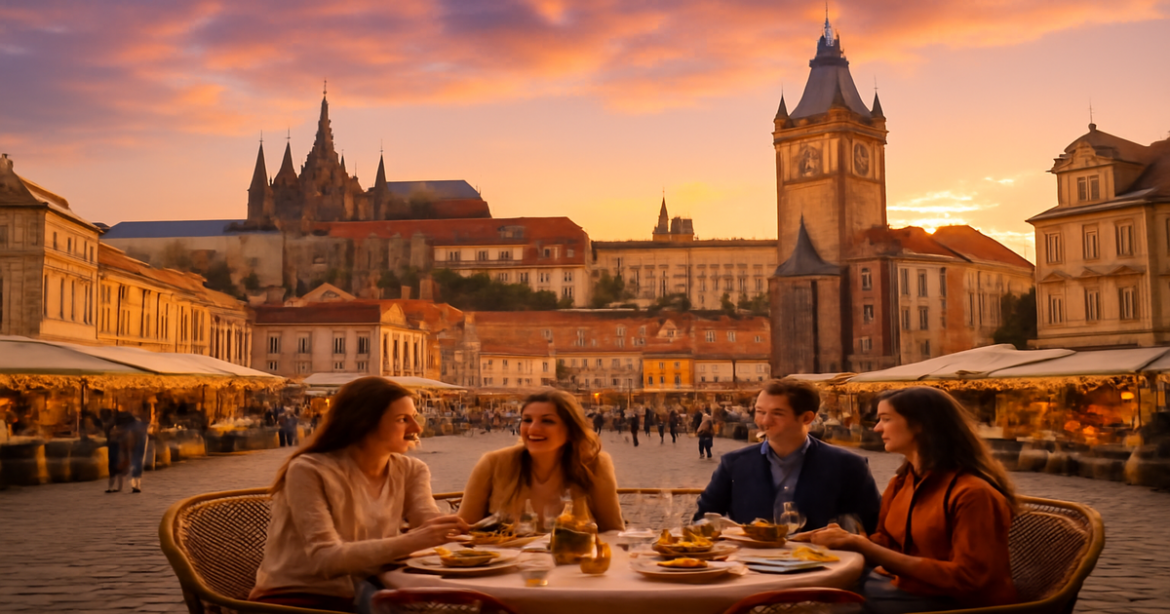 Explore the best экскурсии в Европе with vibrant cityscapes and local culinary delights.