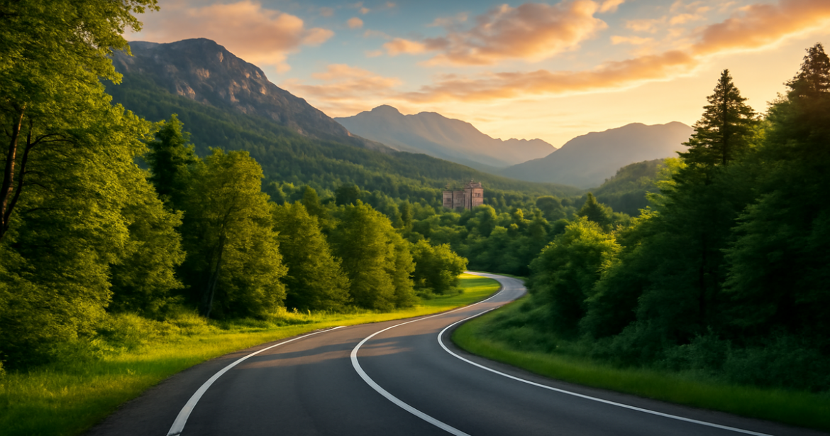 Explore stunning routes in Russia with this inspiring image capturing the best маршруты по России.