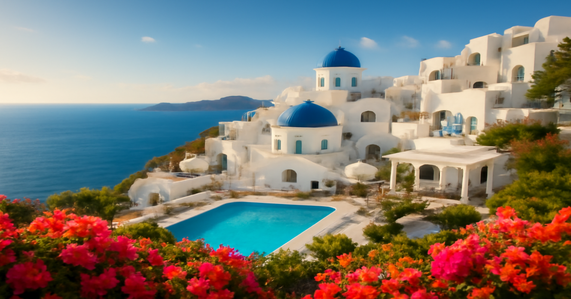 Explore stunning отели в Греции with breathtaking views and luxurious amenities.