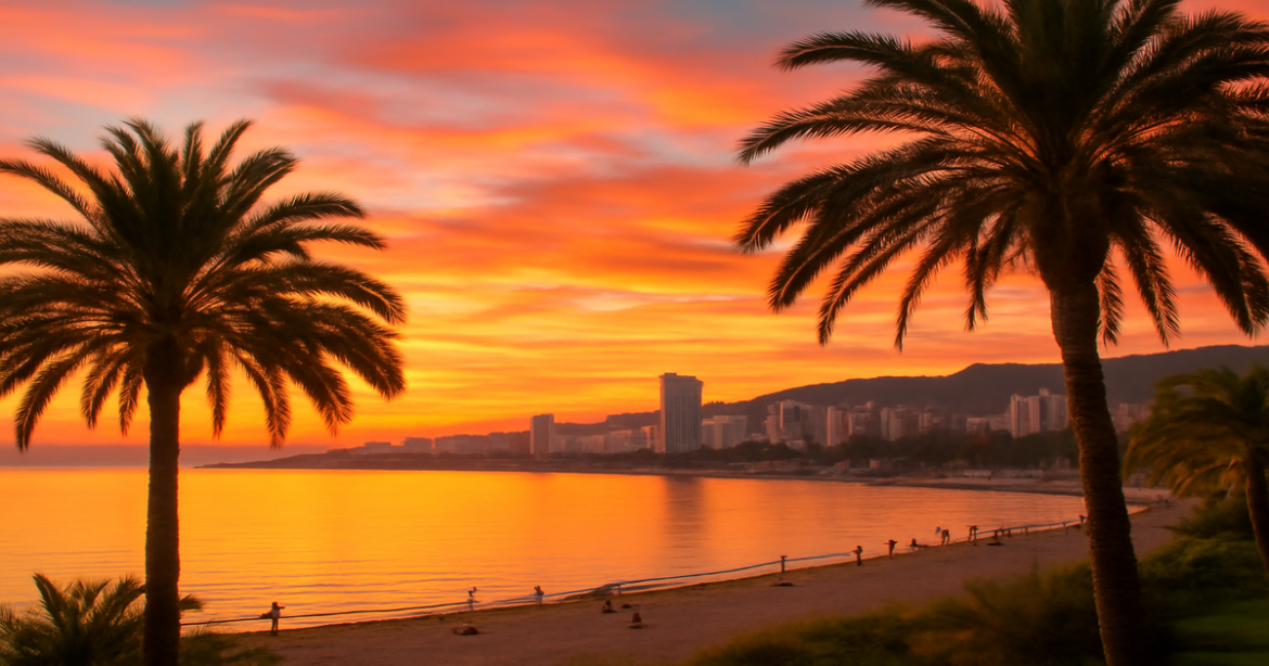 Explore stunning views of Sochi in this travel guide image, highlighting its coastal beauty and landmarks.