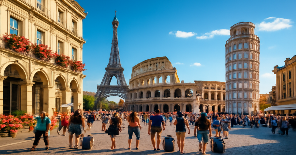 Explore iconic European landmarks, perfect for understanding визы в Шенген and travel insights.