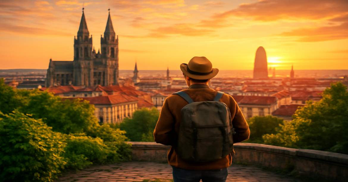 Explore the enchanting skyline of Europe while understanding визовые требования Европа.