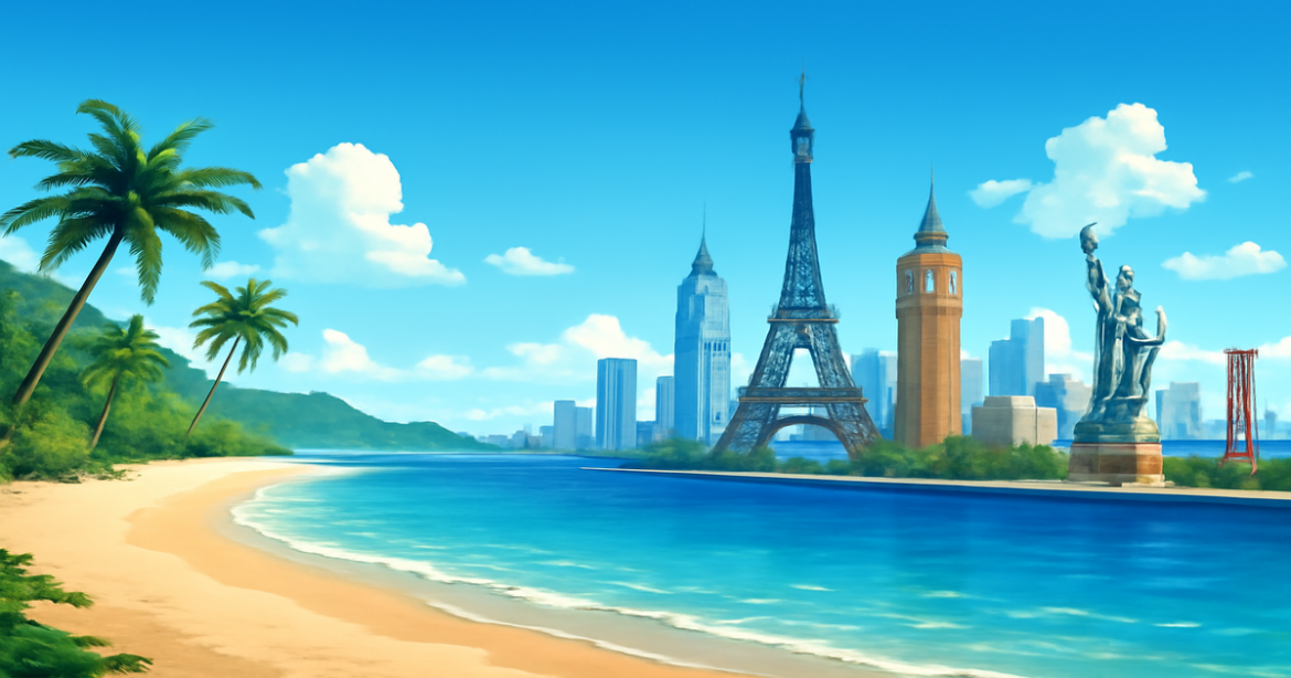 Discover inspiring destinations for самостоятельные путешествия with stunning beaches and vibrant cities.