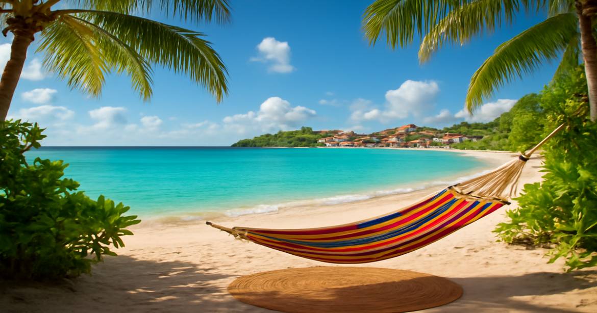 Stunning beach scene illustrating альтернативы курортам for a unique vacation experience.