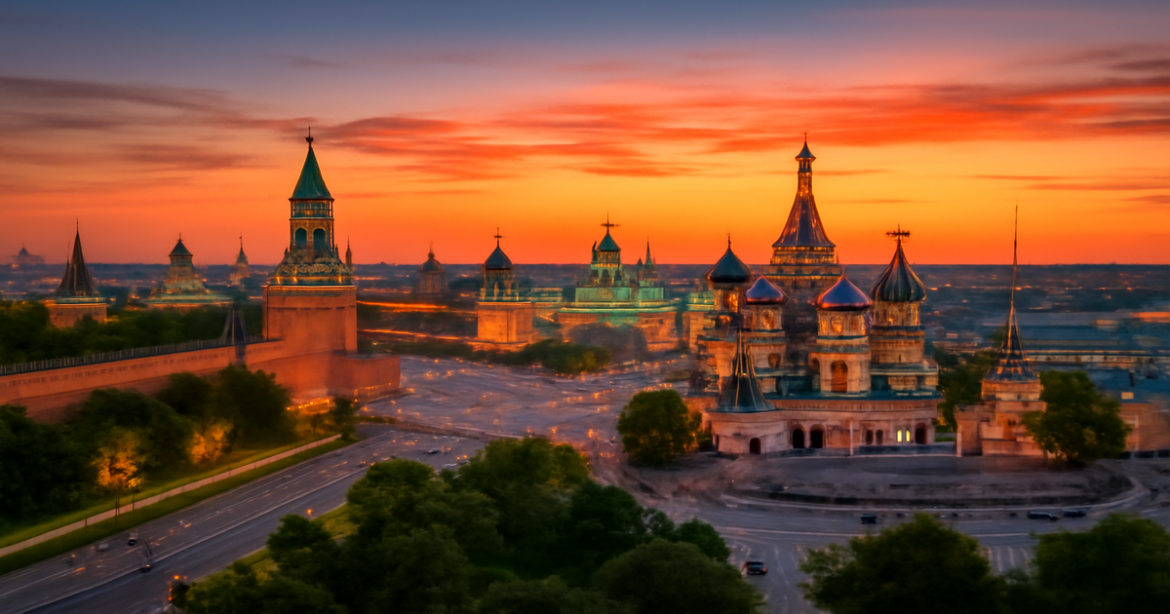 Explore что посмотреть в Москве with this inspiring view of the city's iconic landmarks.