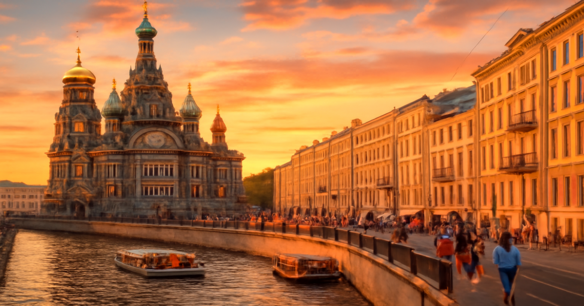 Explore unique экскурсии по Санкт-Петербургу with stunning landmarks and vibrant city life.