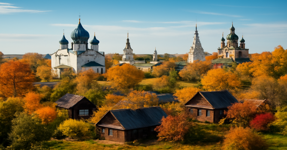 Explore the Golden Ring of Russia with stunning views of its historic cities and landscapes.