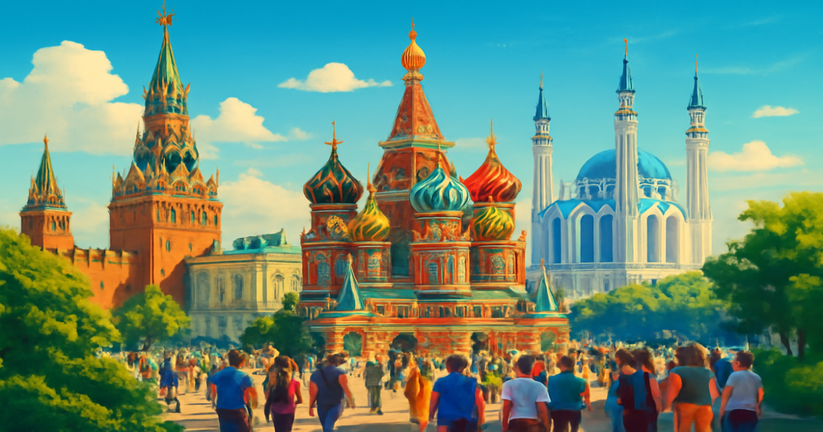 Explore where to stay in cities like Moscow, Saint Petersburg, and Kazan with stunning landmarks.