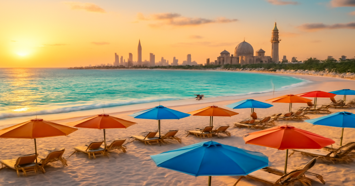Discover лучшие направления для отдыха with this stunning beach resort image.