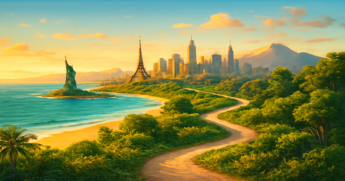 Explore the ideal маршрут для самостоятельного путешествия through stunning landscapes and vibrant destinations.