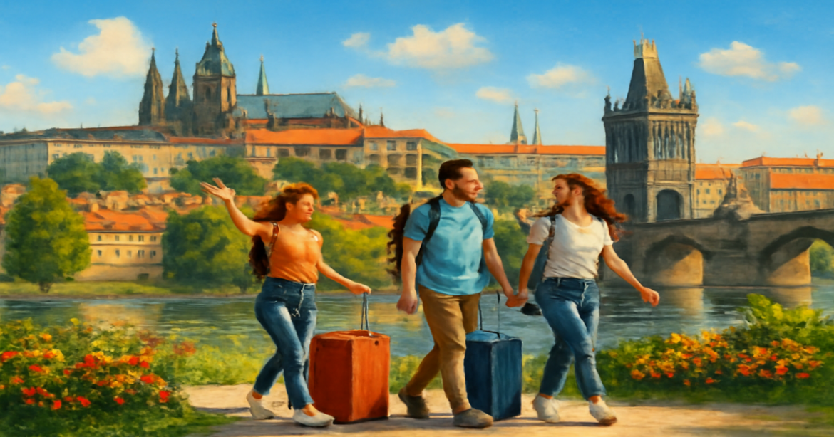 Explore stunning European landmarks while preparing for your виза для поездки в Европу.