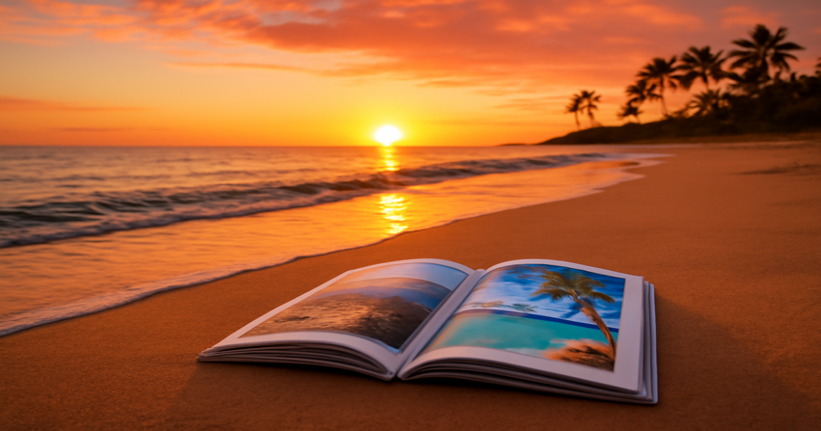 Inspiring beach scene highlighting the выбор направления для отпуска and travel exploration.