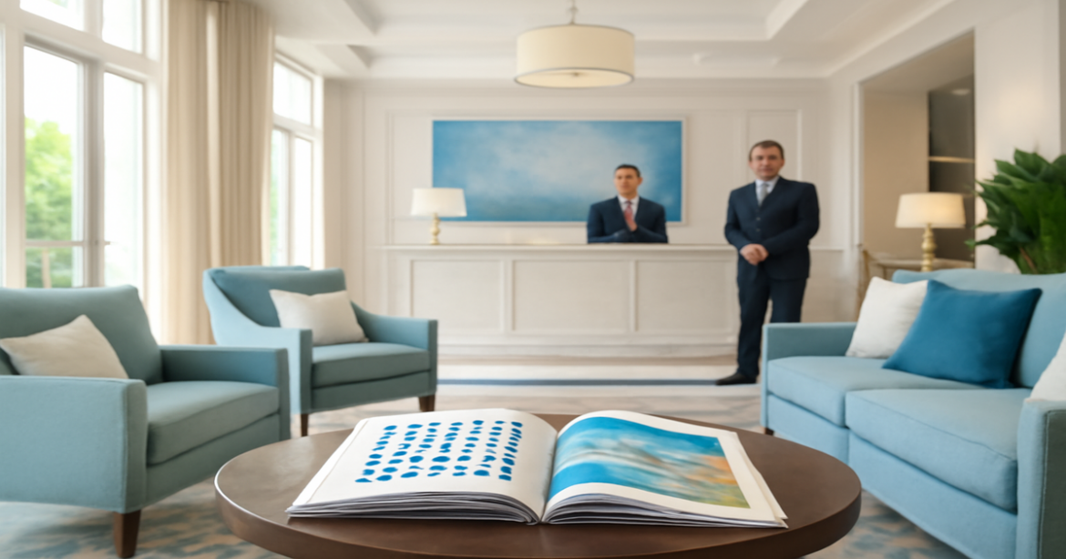 Explore how to choose a hotel with this inspiring hotel lobby image.