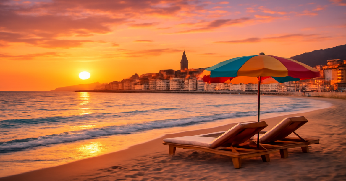 Explore the best travel destinations for your 2024 vacation with this inspiring beach scene.