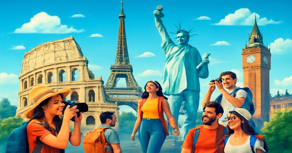 Explore exciting экскурсии in stunning cities around the world, showcasing iconic landmarks.