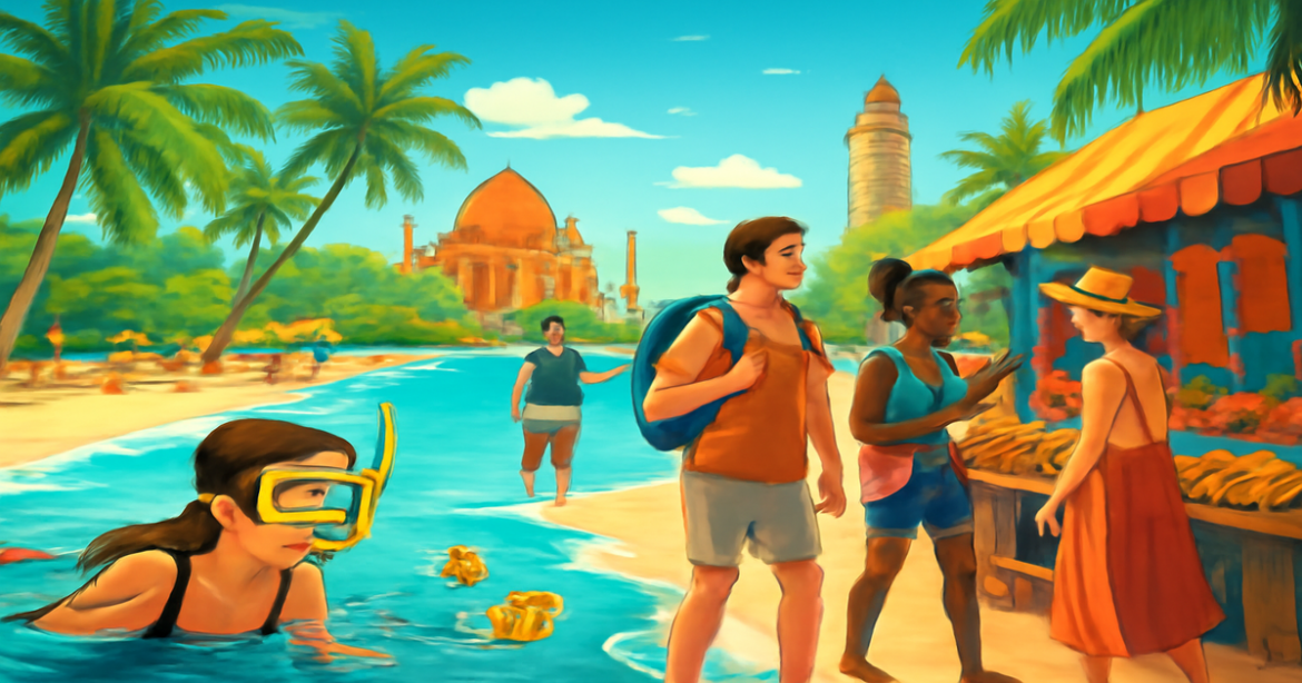 Exciting excursions in popular tourist destinations, showcasing culture and adventure.