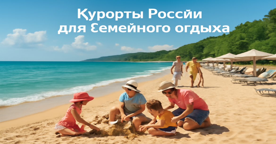 Family-friendly beach resort in Russia, ideal for курорты России для семейного отдыха.