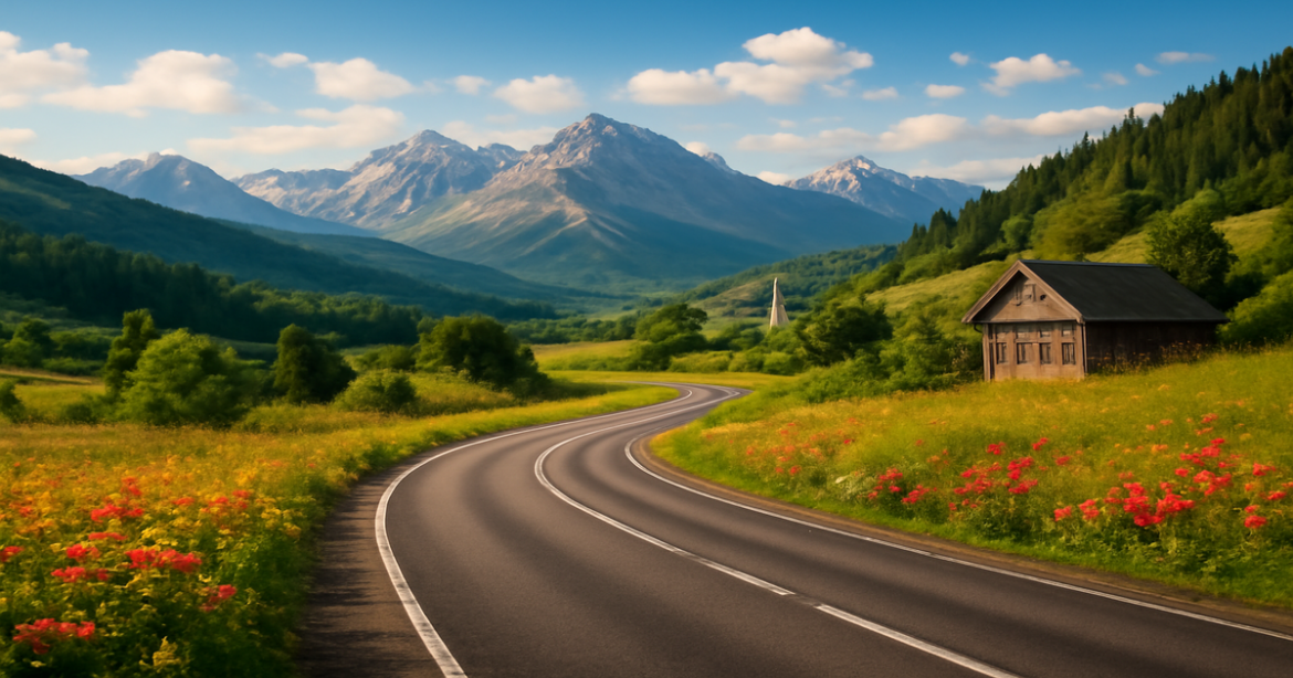 Explore stunning автопутешествия по России with scenic roads and breathtaking landscapes.