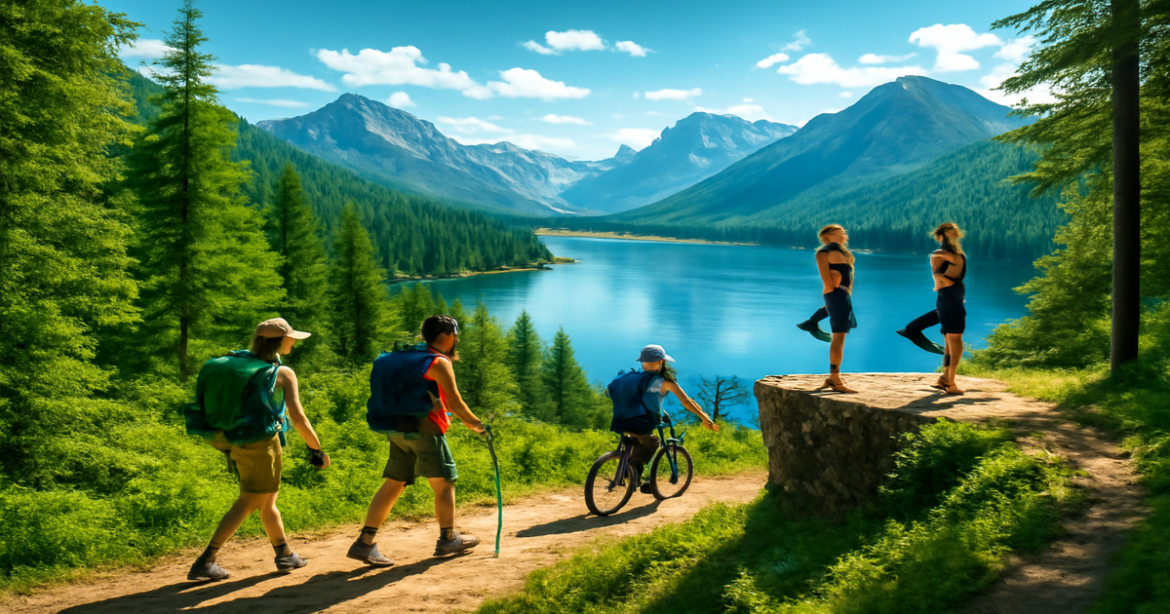 Explore stunning активный отдых routes in nature with diverse landscapes and inspiring outdoor activities.