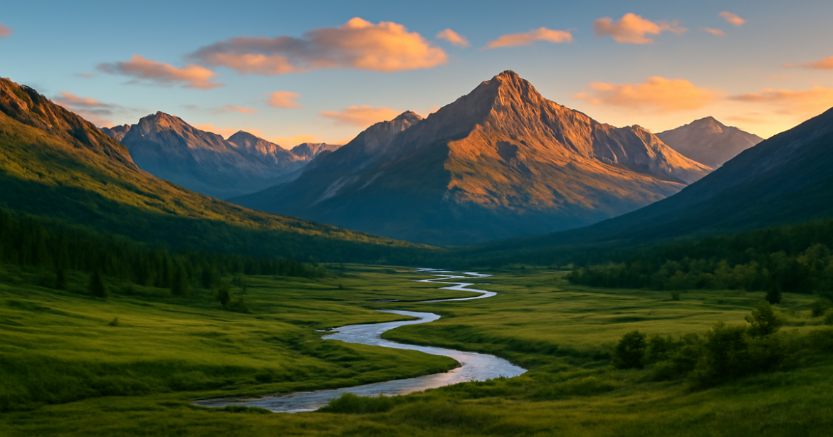 Explore активный отдых в России with stunning views of the Altai Mountains at sunrise.