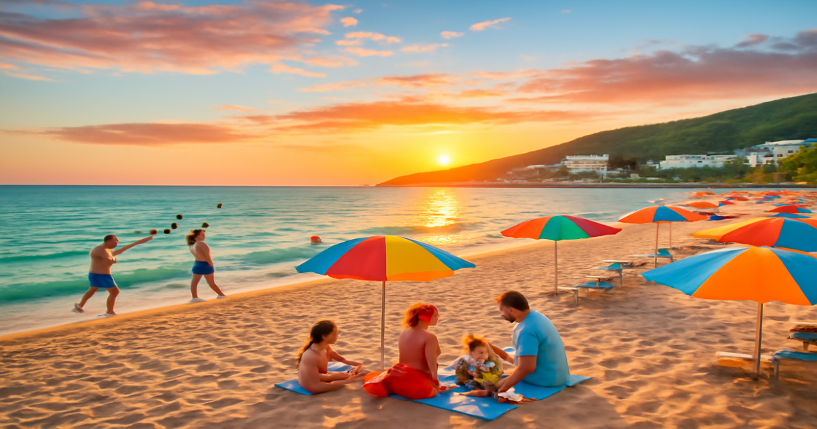 Explore the best пляжные курорты России with stunning beaches and vibrant summer vibes.
