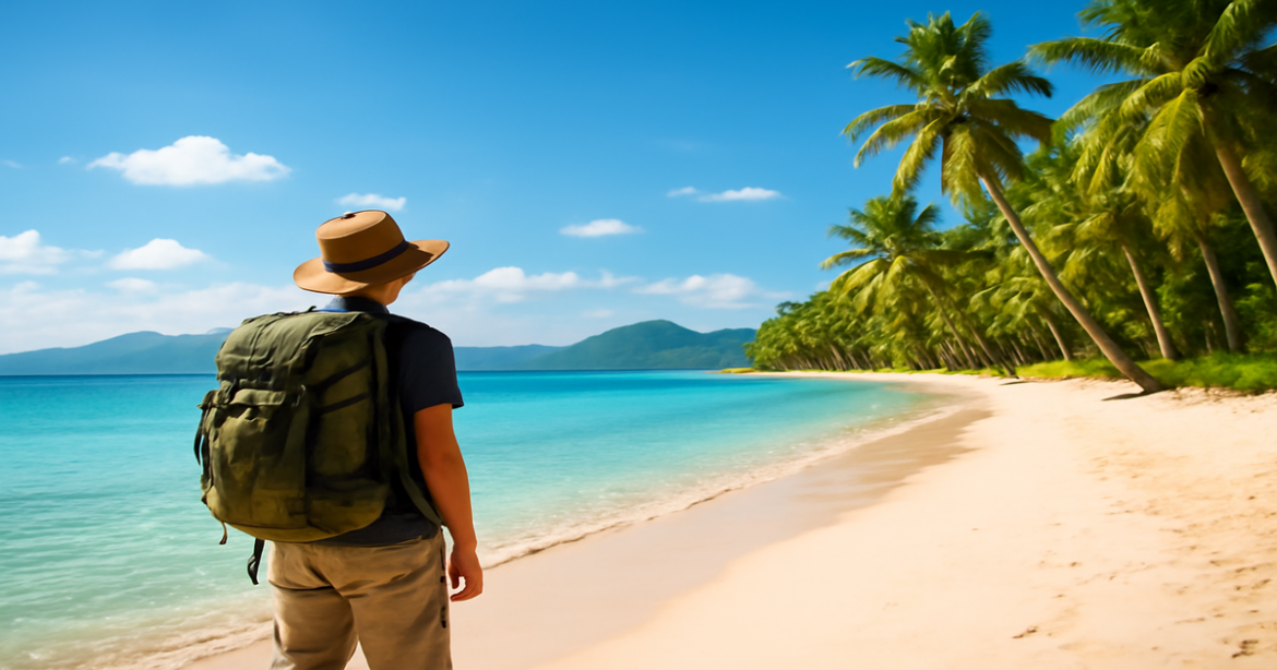 Explore the beauty of самостоятельные путешествия по Азии with this inspiring beach scene.