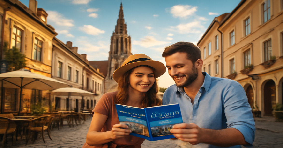 Inspiring image for подготовка к поездке в Европу, showcasing a beautiful European cityscape.