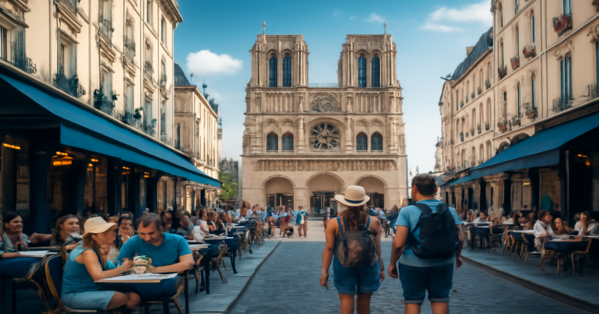 Inspiring image for подготовка к поездке в Европу, showcasing a beautiful European cityscape.