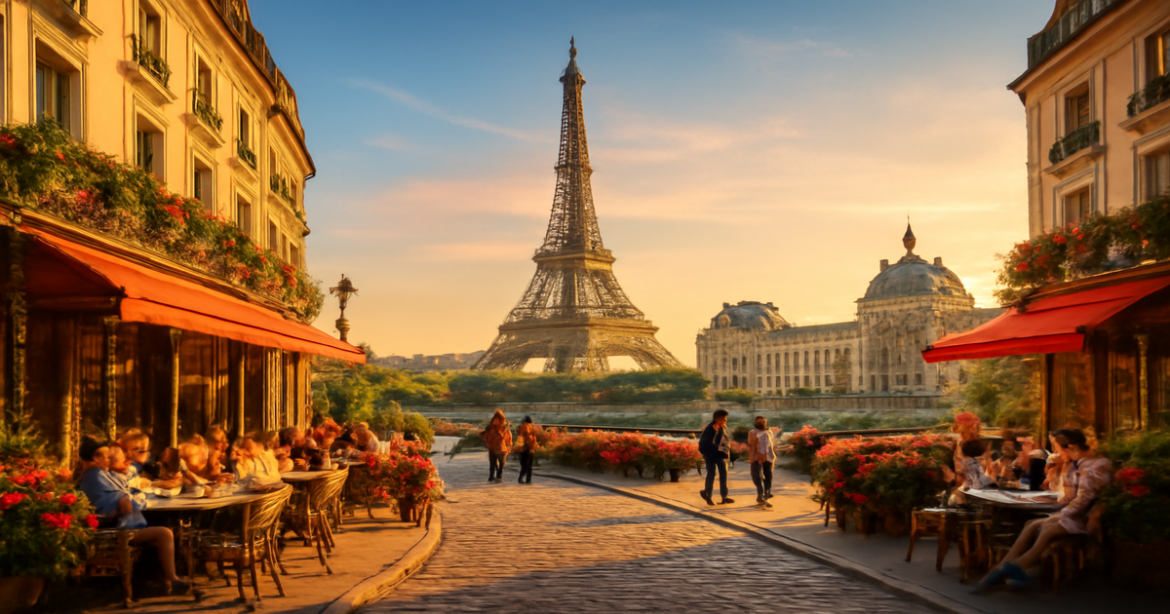 Explore the stunning достопримечательности Парижа in this inspiring travel image.