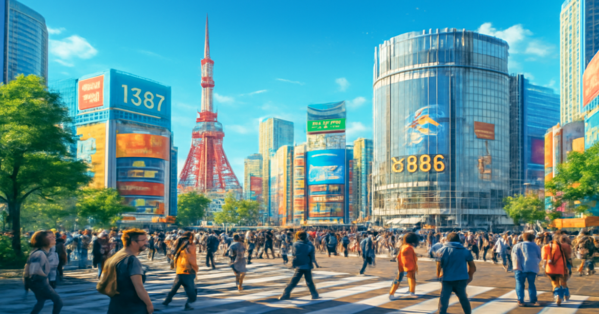 Stunning view of Tokyo in 2026, featuring iconic landmarks and vibrant city life.