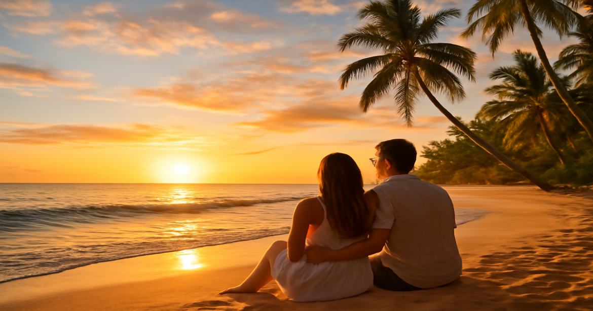 Explore the beauty of seasonal travel with this inspiring beach scene, perfect for understanding сезонность отдыха.