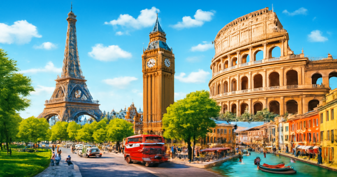 Explore stunning European cities for your next vacation with this inspiring travel image.