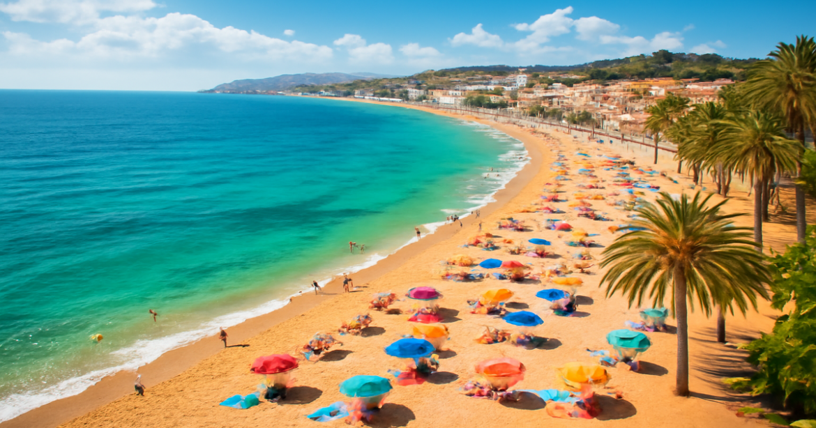 Stunning beach destinations for идеальный пляжный отдых in various countries, featuring golden sands and clear waters.