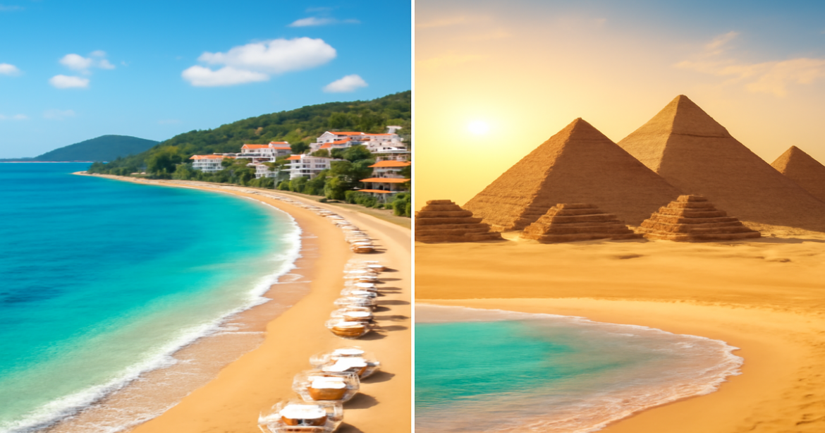 Explore the beauty of Турция или Египет for your beach vacation in 2026.