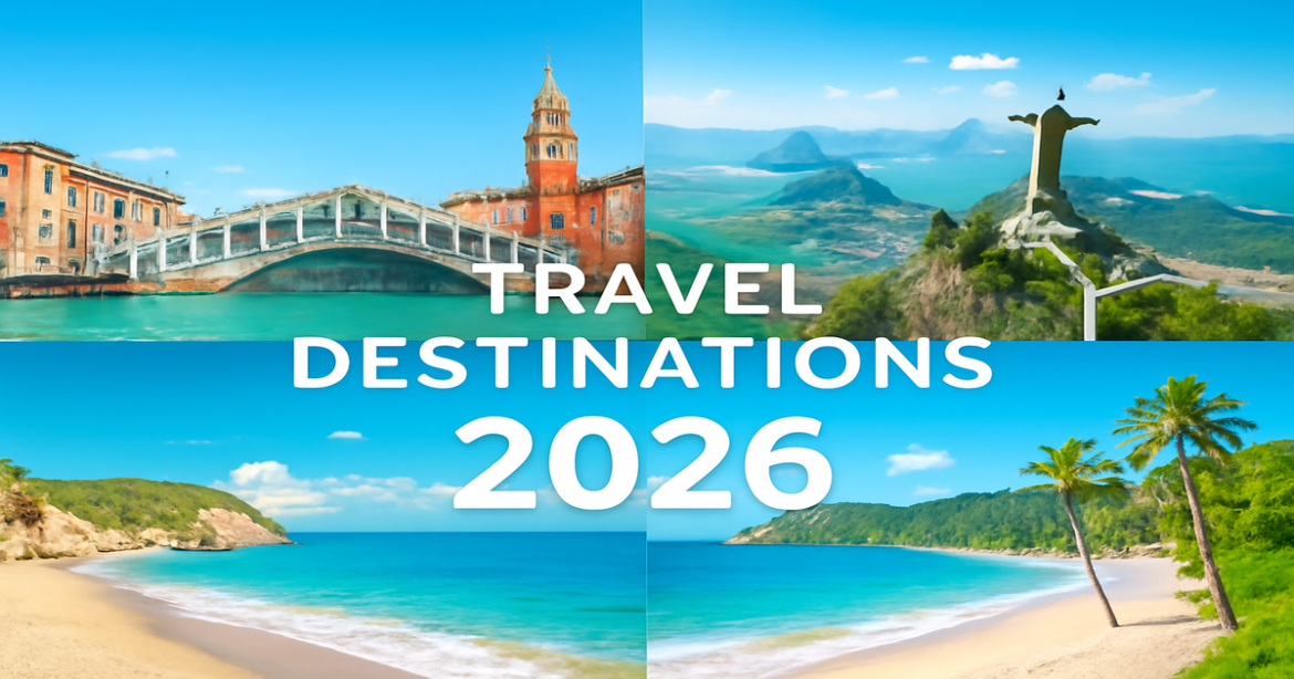 Explore popular туристические направления for your 2026 vacation in this inspiring travel image.