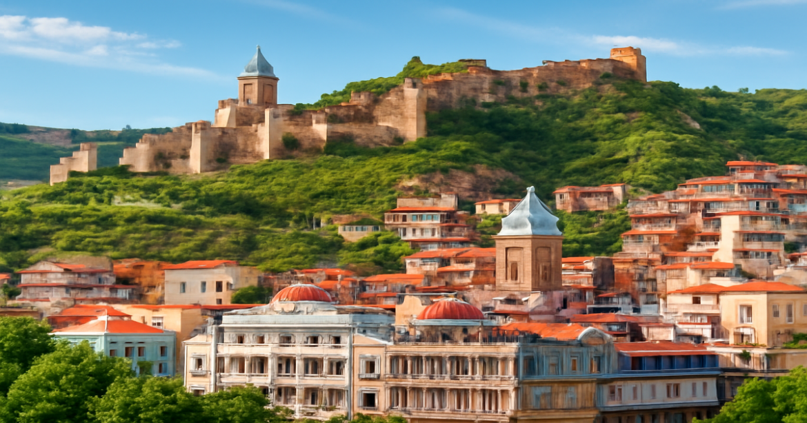 Explore Tbilisi with this stunning Tbilisi путеводитель image showcasing its rich culture and history.