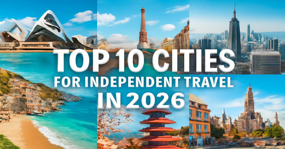 Explore cities for самостоятельных путешествий in 2026 with stunning landmarks and vibrant travel scenes.