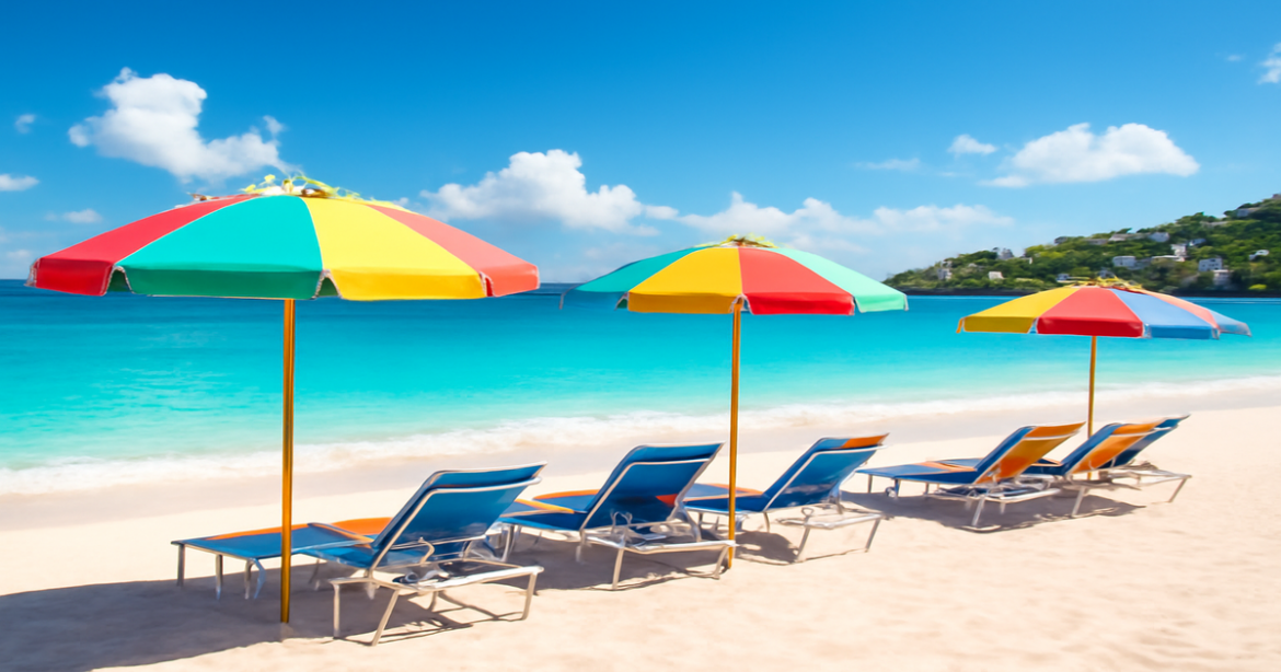 Relaxing beach scene showcasing the essence of пляжный отдых at a top resort destination.