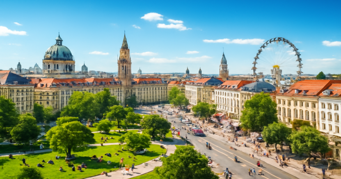 Explore отдых в Европе with this inspiring image of a vibrant European cityscape.