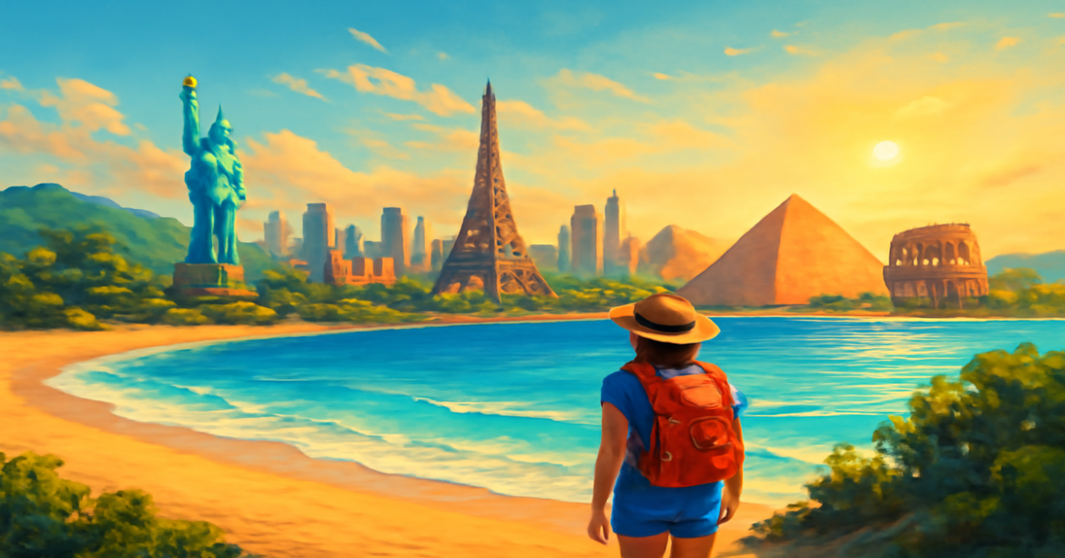 Explore top destinations for самостоятельные путешествия, showcasing stunning landscapes and iconic landmarks.