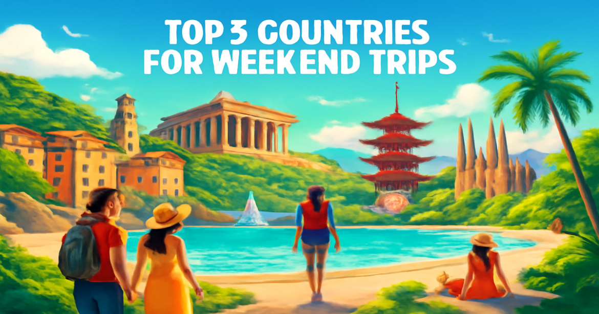 Explore the top 5 countries for weekend trips and enjoy unforgettable experiences.