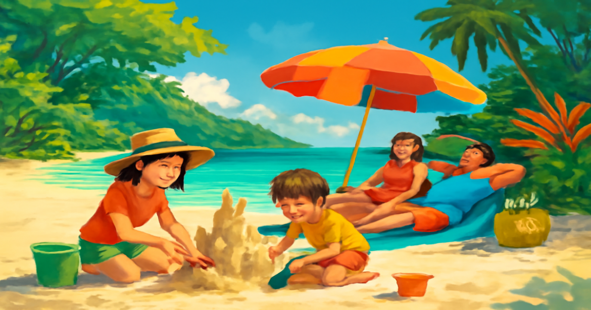 Discover unique destinations for отдых с детьми, showcasing family-friendly beaches and adventures.
