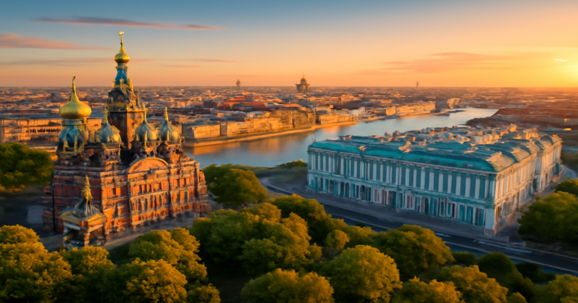 Explore the beauty of туризм в Санкт-Петербурге with this inspiring cityscape image.