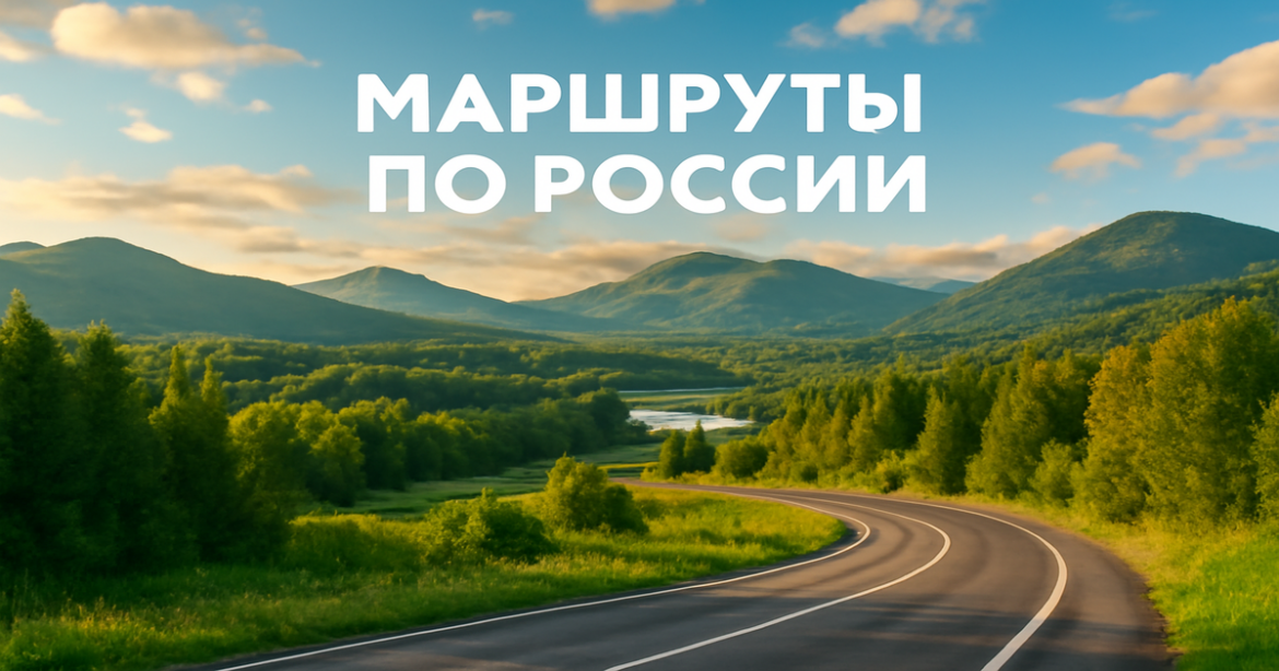 Explore breathtaking маршруты по России with diverse landscapes and inviting scenic views.
