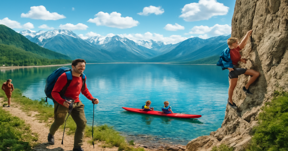 Explore активный отдых в России with stunning landscapes and adventurous activities in Lake Baikal and the Caucasus.