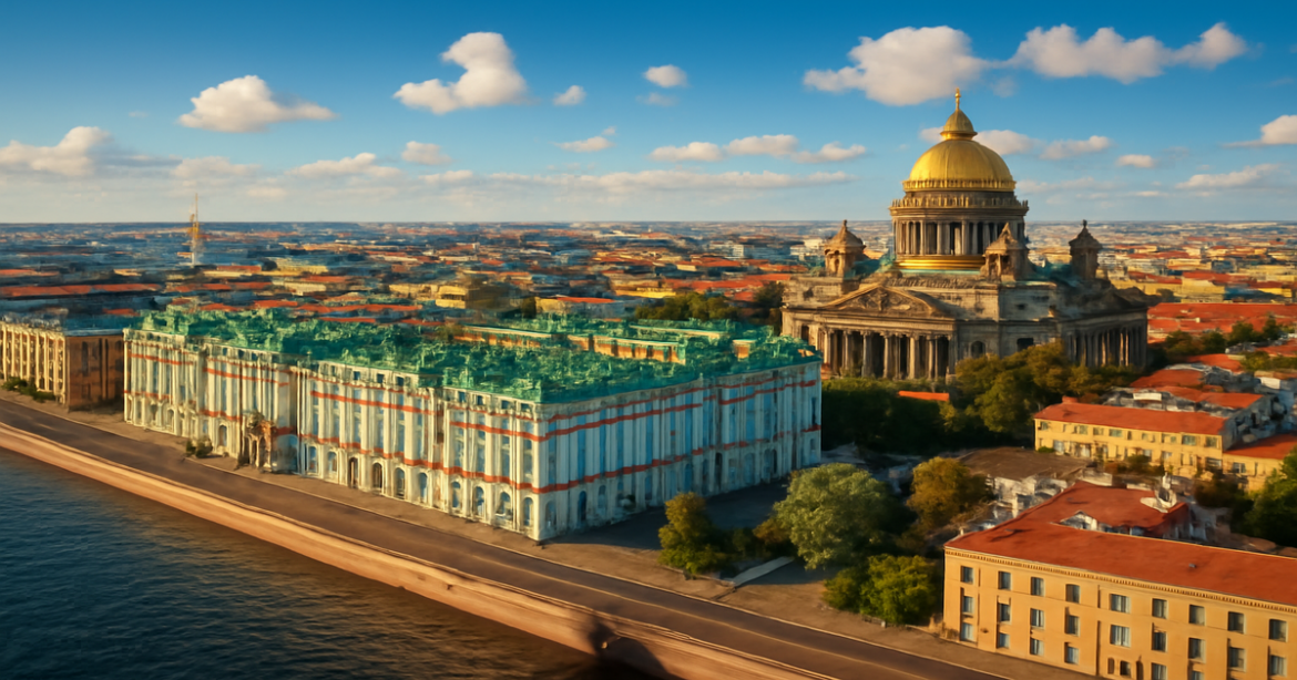 Explore the stunning достопримечательности Санкт-Петербурга, including the Hermitage and St. Isaac's Cathedral.