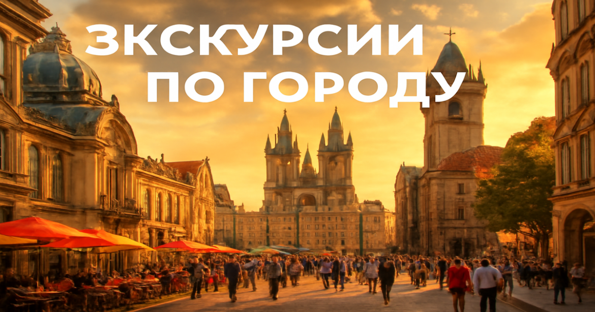 Explore stunning 'экскурсии по городу' with vibrant cityscapes and cultural landmarks.