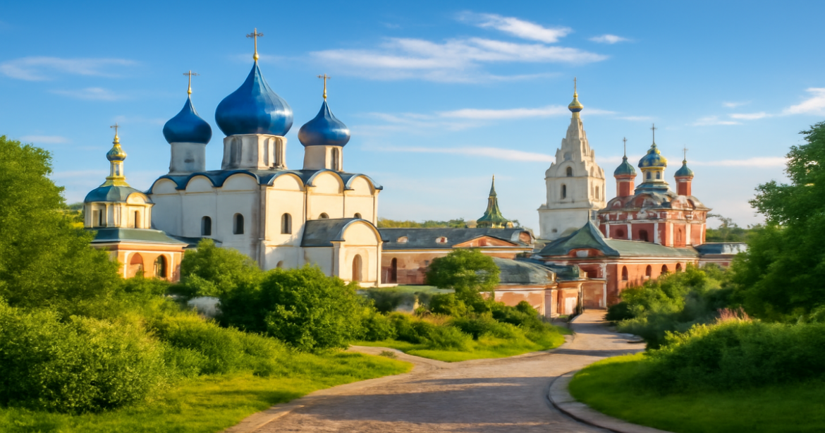 Explore the breathtaking Золотое кольцо of Russia with stunning historical landmarks and scenic views.