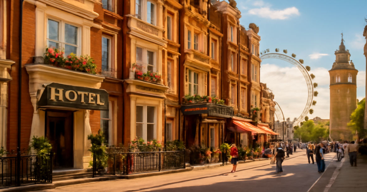 Explore where to stay in London with inviting hotels and iconic landmarks in view.